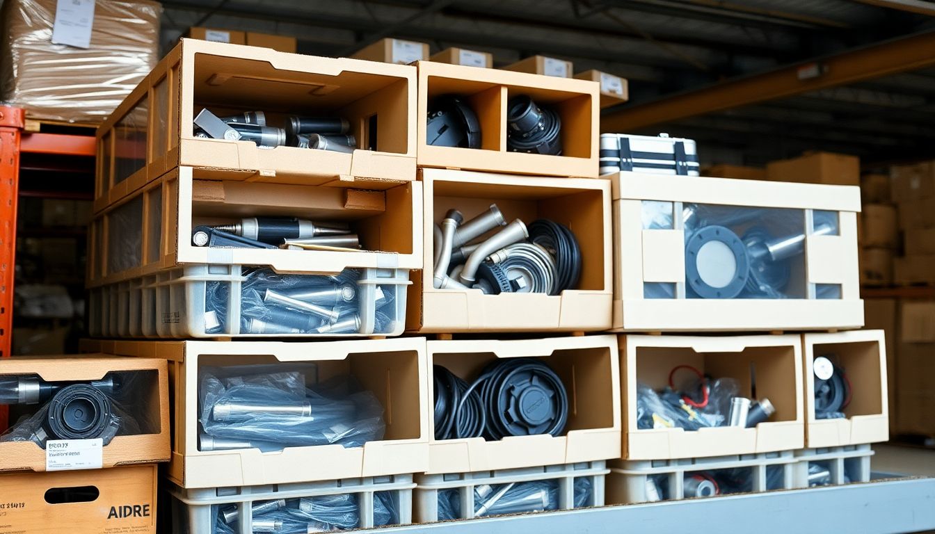 Cajas de Plastico Corrugado con Divisiones